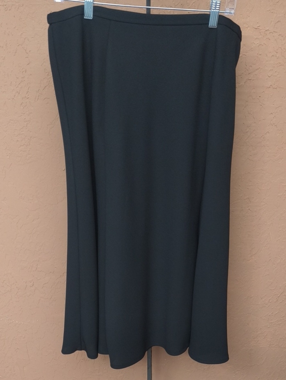 Karen Scott Women's Black Maxi Skirt Size 18